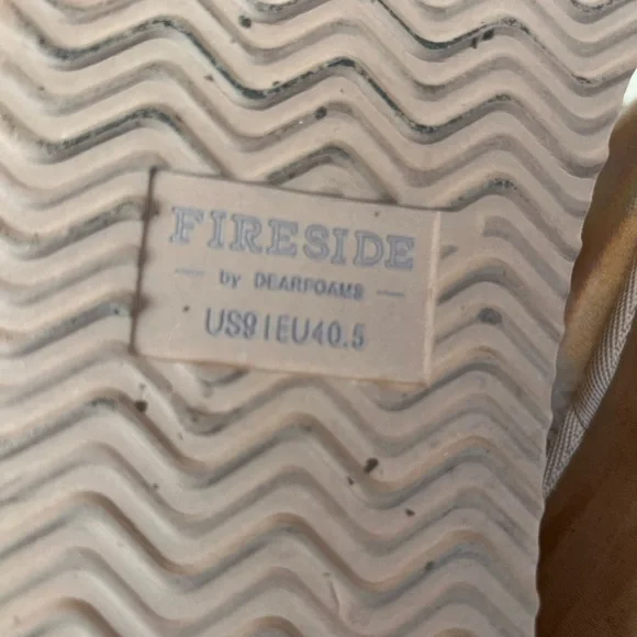 Fireside Ballina Genuine Sterling Platform Pearl Embellished Slippers - Picture 11 of 11